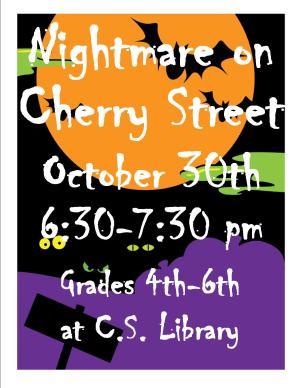 Nightmare on Cherry St poster
