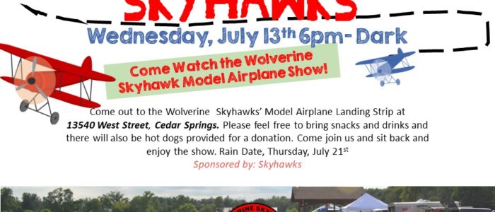 Wolverine Skyhawks – Summer Reading Program