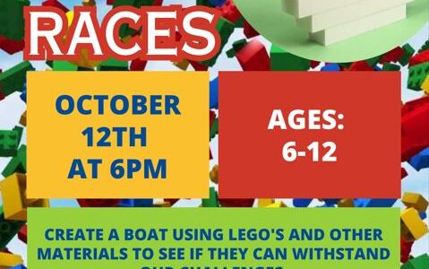LEGO Boat Races: Ages 6-12, Sign Up Now